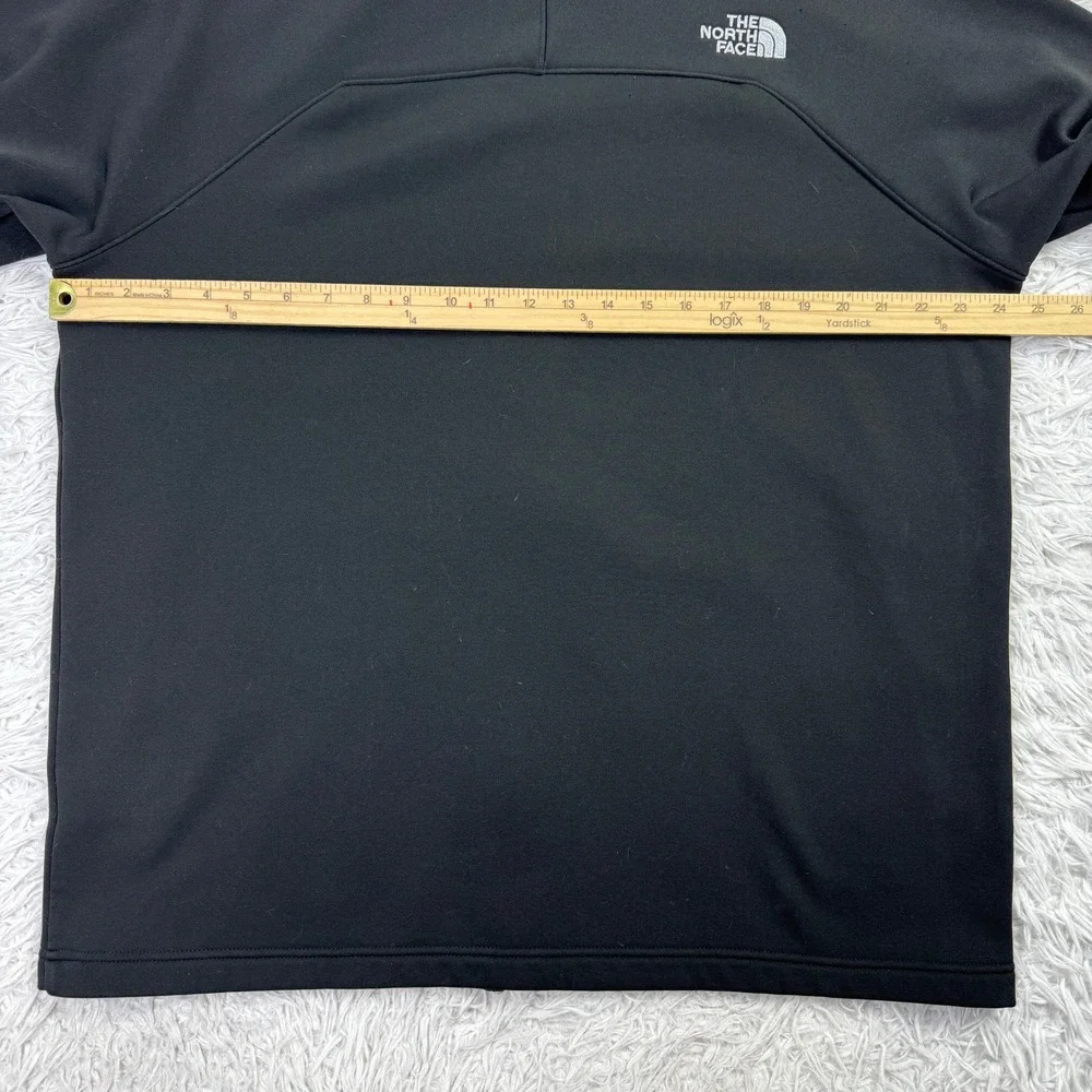 North Face Jacket Mens Extra Large Black Tenacious Full Zip Fleece Mock Neck XL
